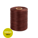 Flat Wax Thread 0.8mm - 1160m