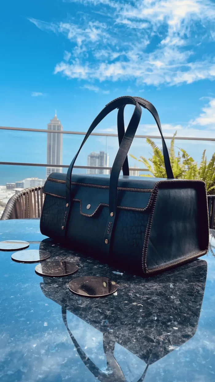 Luxury Leather Box bag