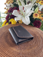 Ladies Tri Fold Leather Wallet