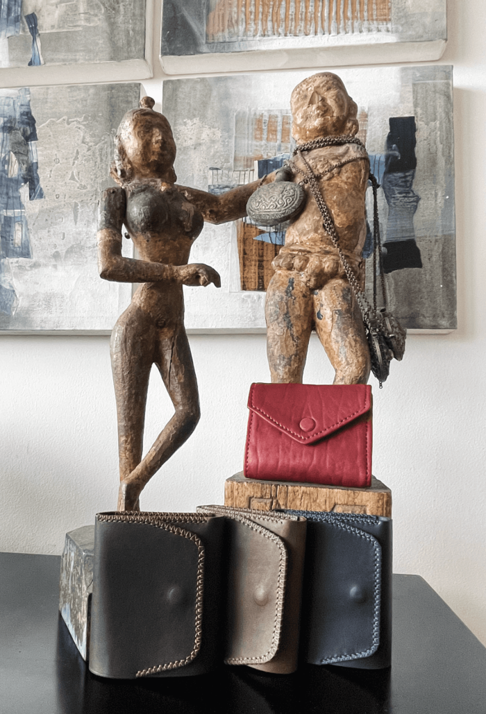 Leather Tri Fold Wallet