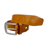 Light Brown Leather Belt