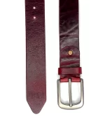 Red Leather Belt
