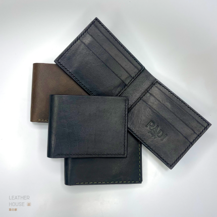 RADI SlimFold - Classic Bi-Fold Leather Wallet