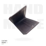 Leather Bi Fold Wallet - Premium Diamond Cut Handmade - Image 3